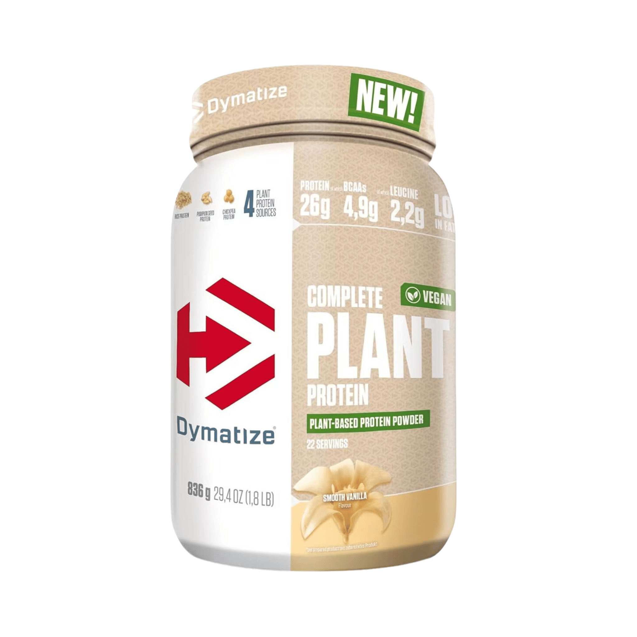 POUDRE DE PROTÉINES VÉGÉTALES