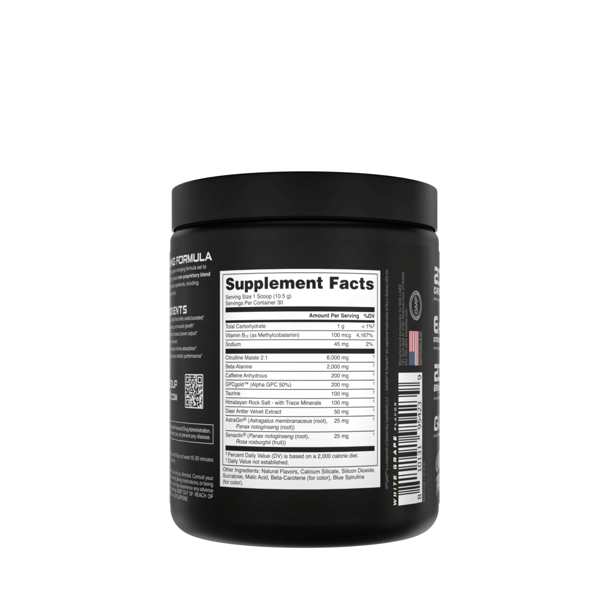 BUCKED UP Pré-Workout