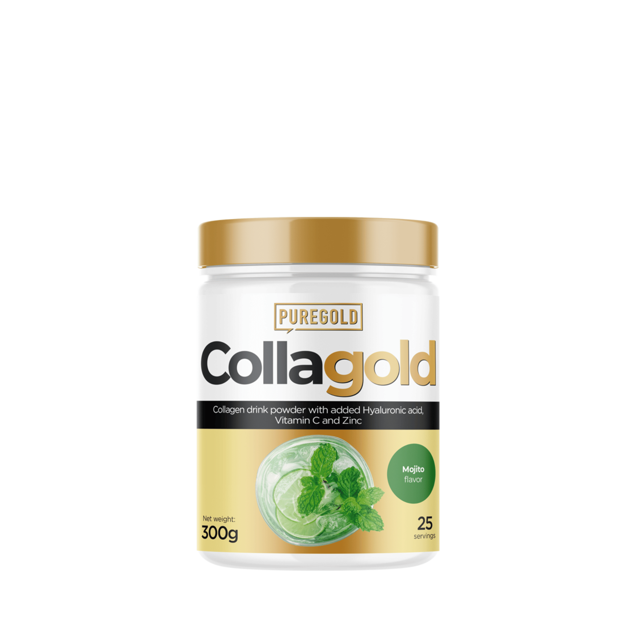 CollaGold + Acide Hyaluronique + Vitamine C + Zinc