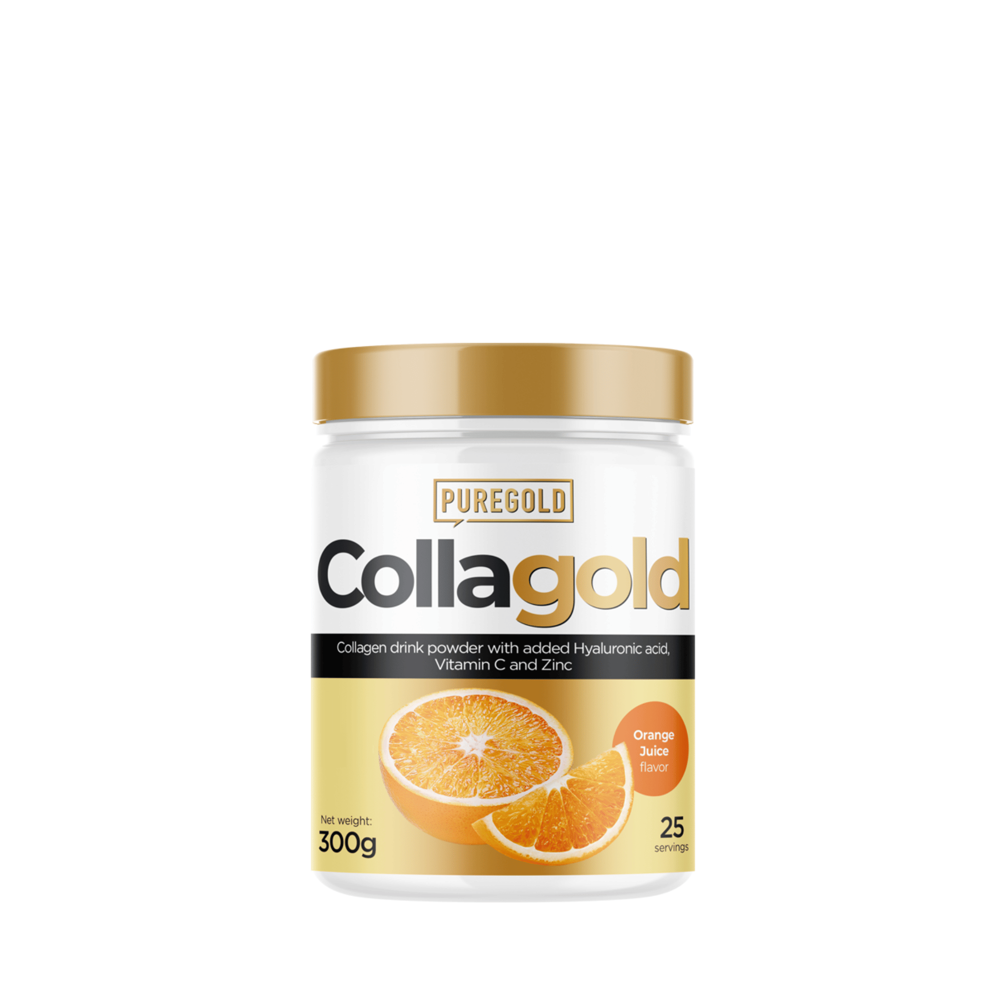 CollaGold + Acide Hyaluronique + Vitamine C + Zinc
