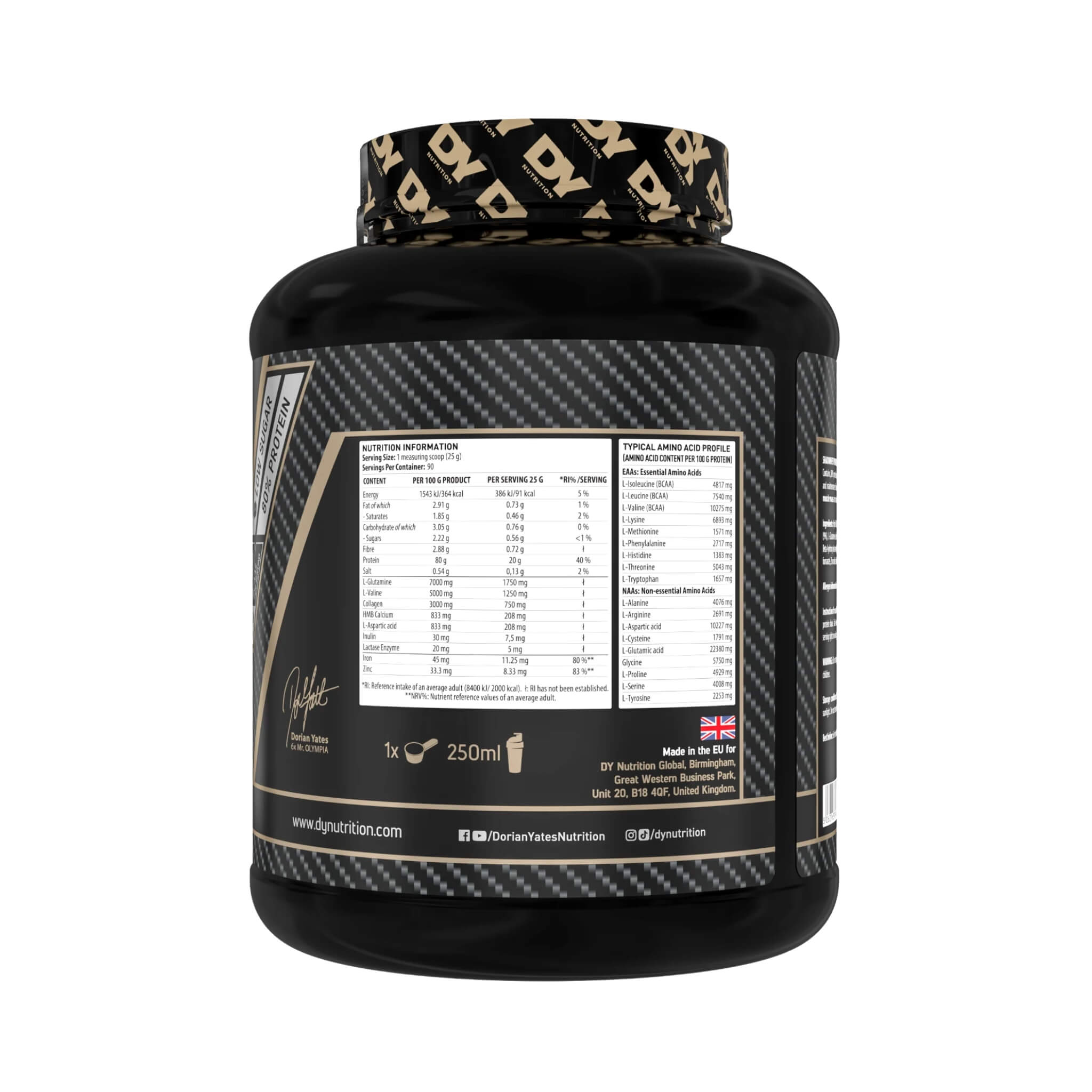 Protéine de lactosérum Shadowhey hydrolysée